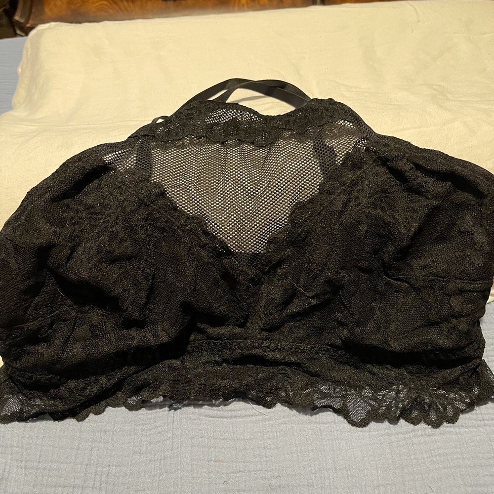 Pink. Victoria’s Secret bralette